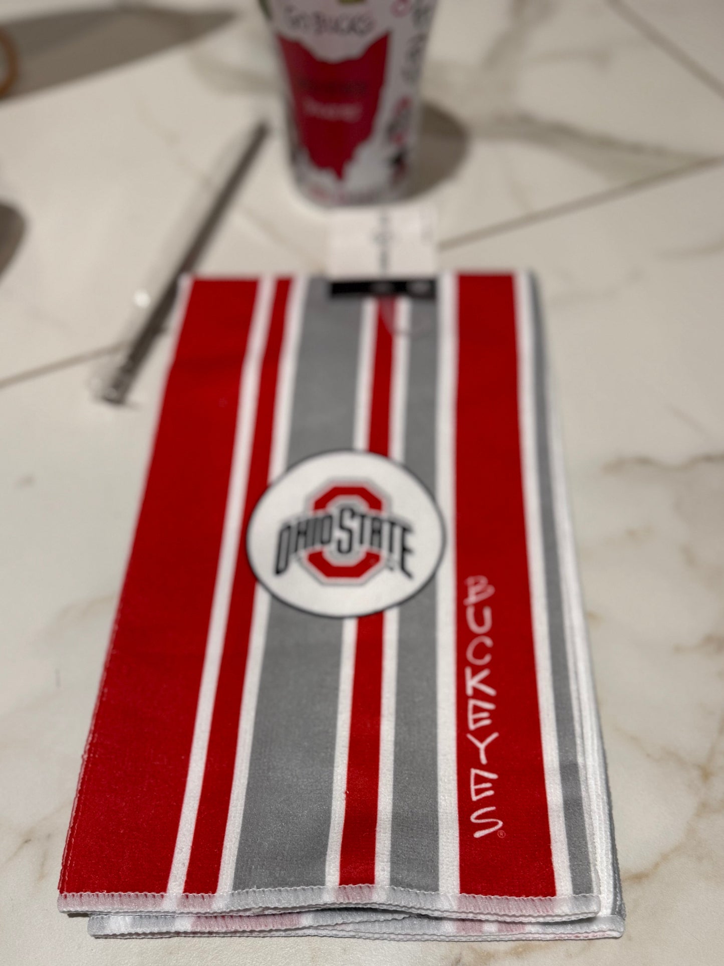 Ohio State Buckeyes Hand Towel