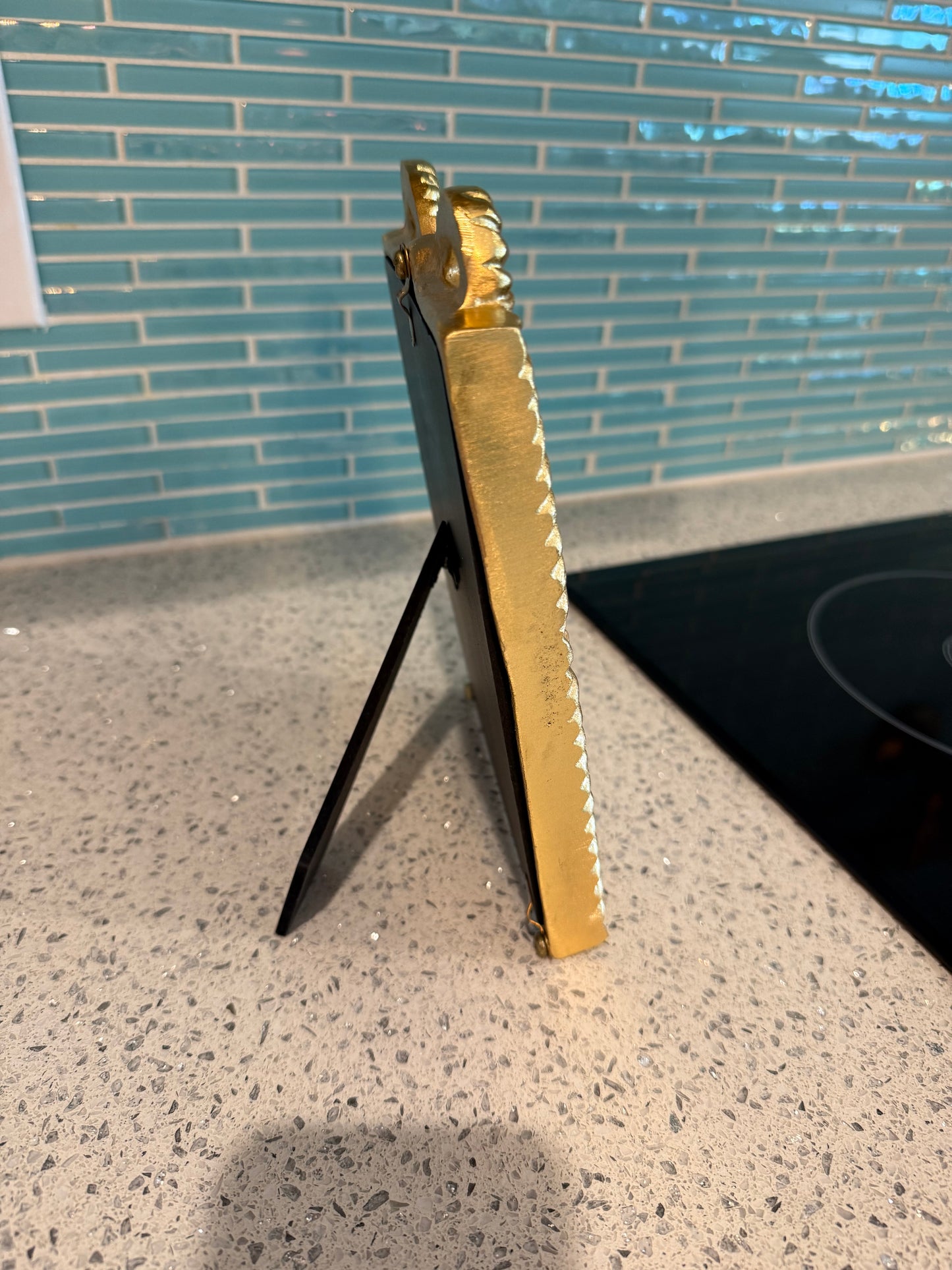 Gold Bow 5" X 7" Picture Frame