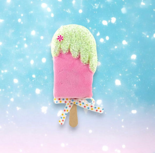 Pink Ice Cream Bar Ornaments