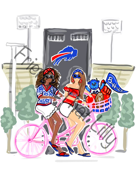 SALE! Buffalo Bills Illustration Shirts