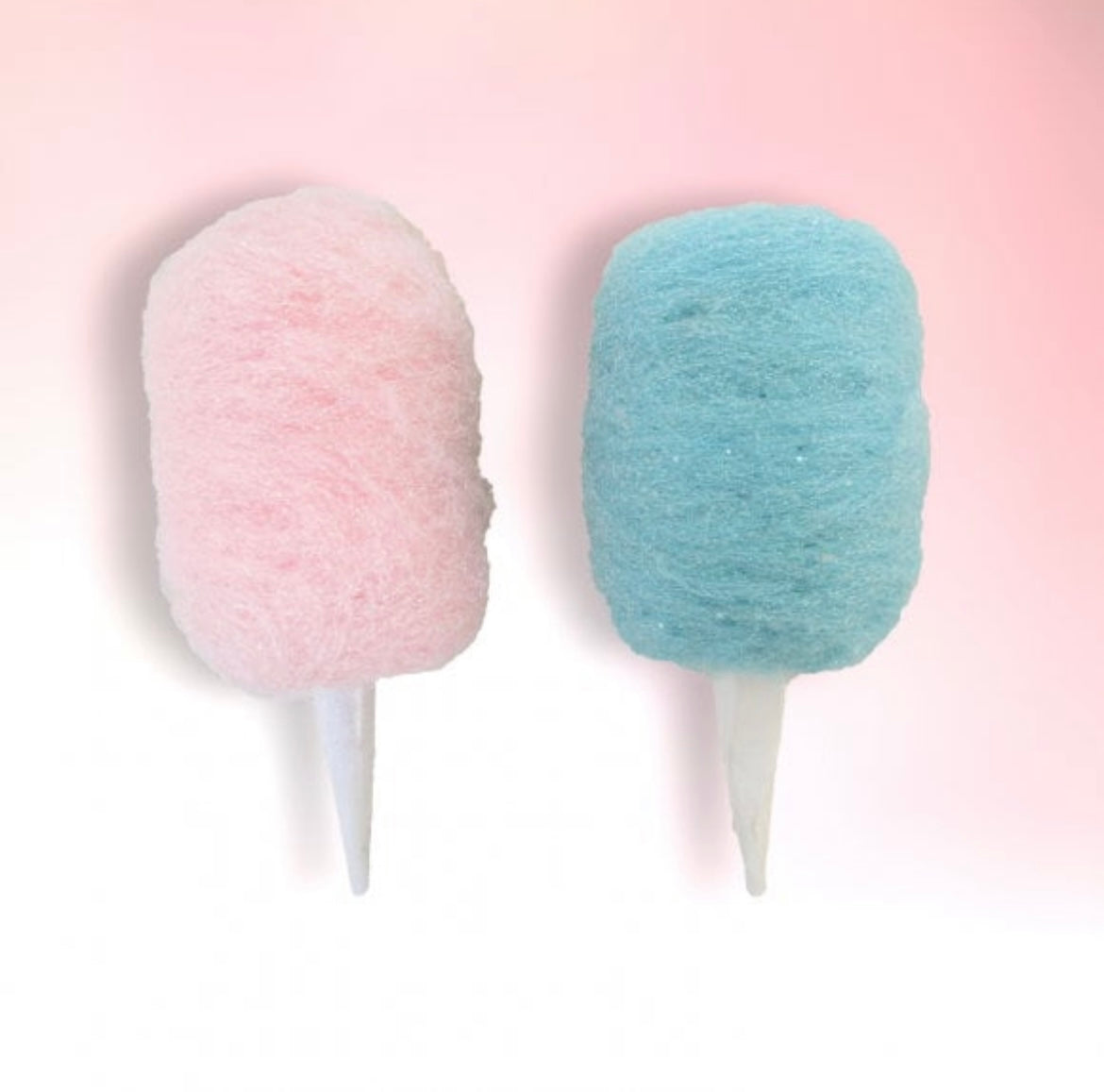 Cotton Candy Ornaments: Set of Two