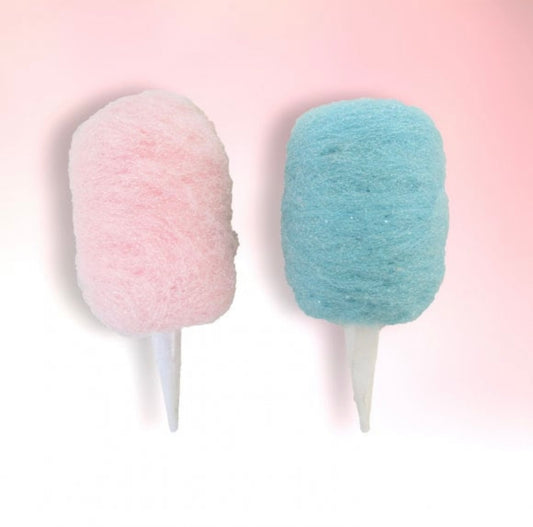 Cotton Candy Ornaments: Set of Two