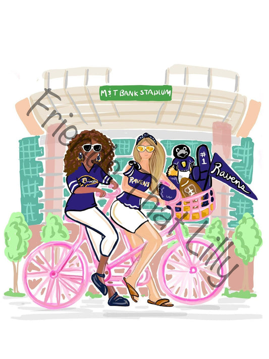 SALE! Ravens Illustration Shirts