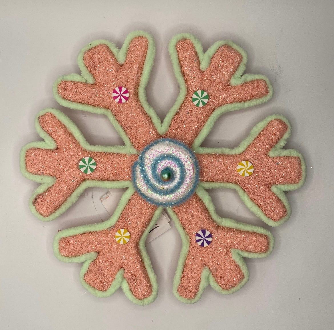Large Candy Snowflake Ornaments no