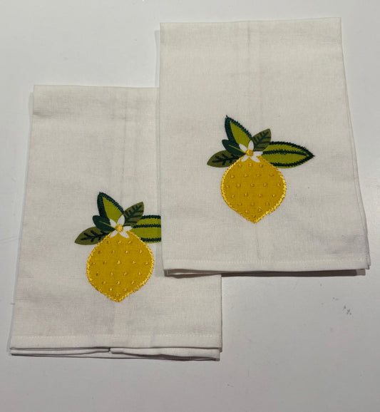 Lemon Hand Towel