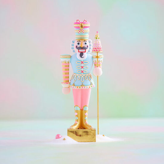 Major Macaron Nutcracker Figurine