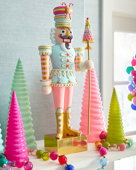 Major Macaron Nutcracker Figurine