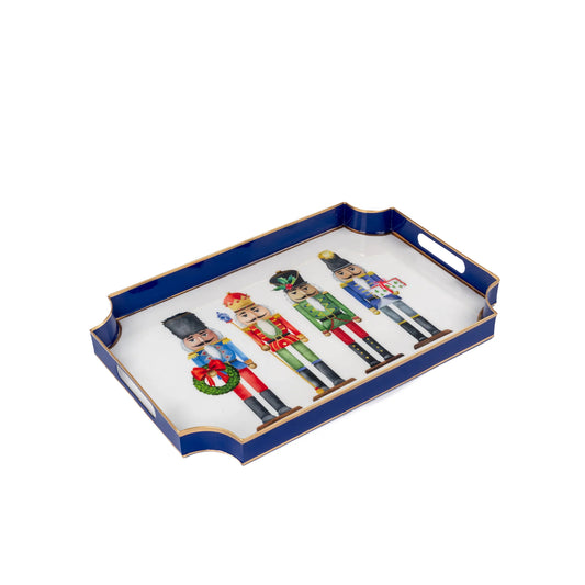 Nutcracker Enameled Jaye Tray