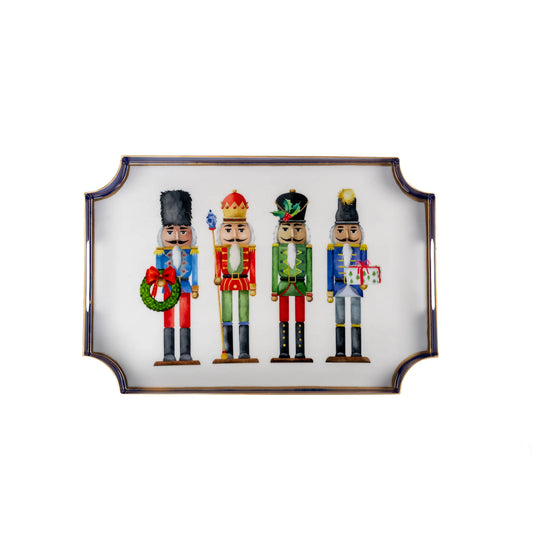 Nutcracker Enameled Jaye Tray