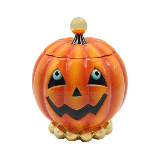 Jack- O'- Lantern Cookie Jar