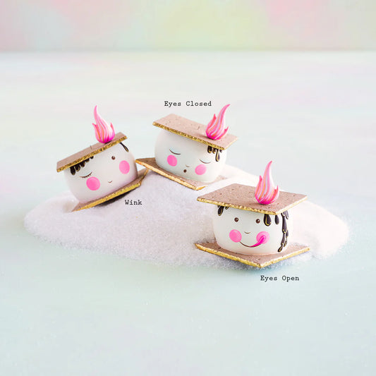 GlitterVille S'More Ornaments: Three Styles Available