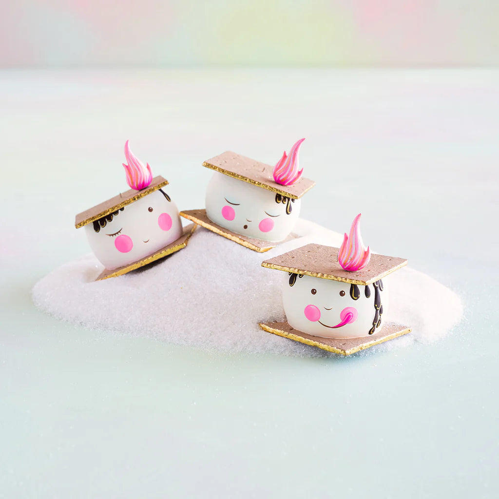 GlitterVille S'More Ornaments: Three Styles Available