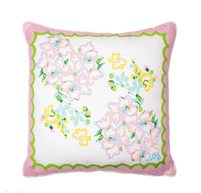 Lilly Pulitzer Large Sun Tiles Indoor/Outdoor Pillow