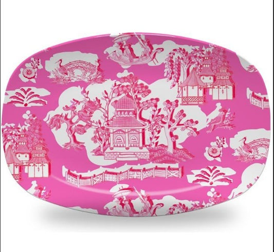 ThermoSaf® 14" Dinnerware Platter: Assorted Designs