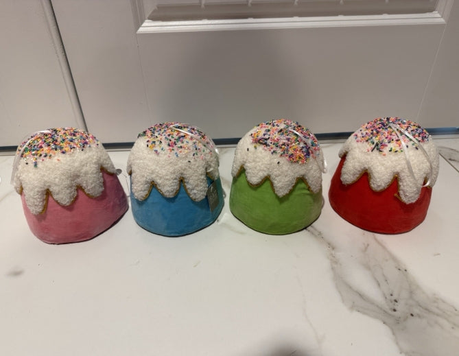 Gumdrop Button Candy Ornaments: Set of Four