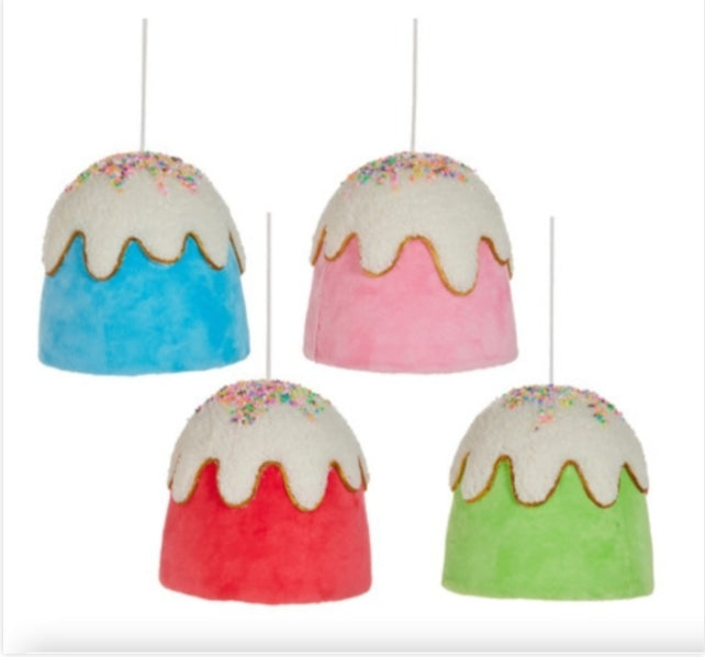 Gumdrop Button Candy Ornaments: Set of Four