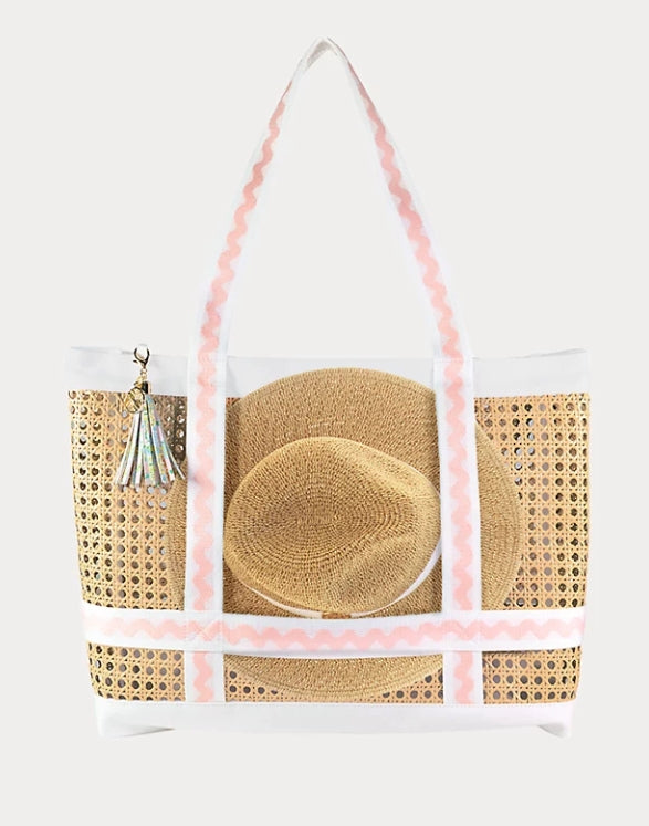 Lilly Pulitzer Beach Hat Tote