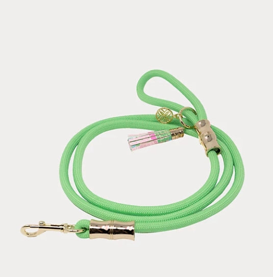 Lilly Pulitzer Pet Leash With Crazy Quilt Tassel