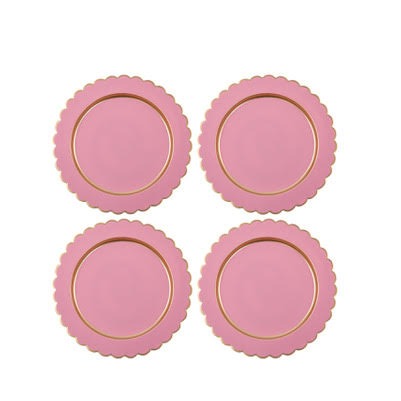 Gracie Scarlett Charger Pink(4pk)