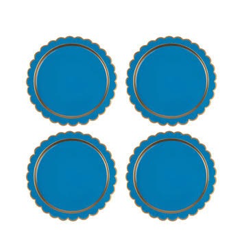 Gracie Scarlett Charger Cornflower Blue(4pk)