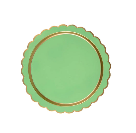 Gracie Scarlett Charger Pistachio Green(4pk)