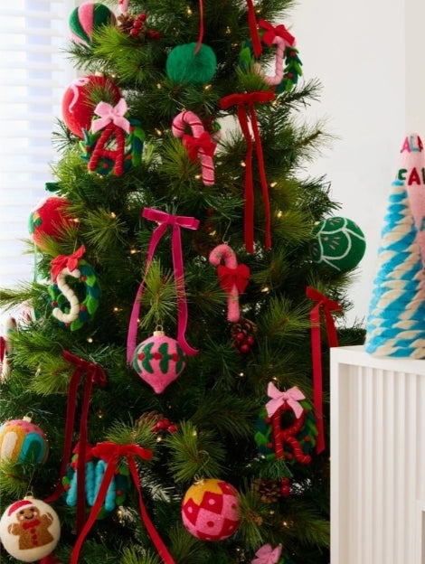 "Ho Ho Ho" Assorted Ornaments: Set of Four