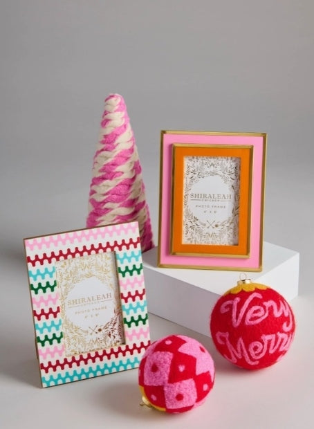 "Ho Ho Ho" Assorted Ornaments: Set of Four