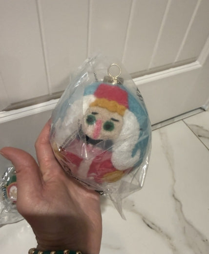 "Ho Ho Ho" Assorted Ornaments: Set of Four