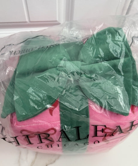 Bow Gift Box Medium Pillow