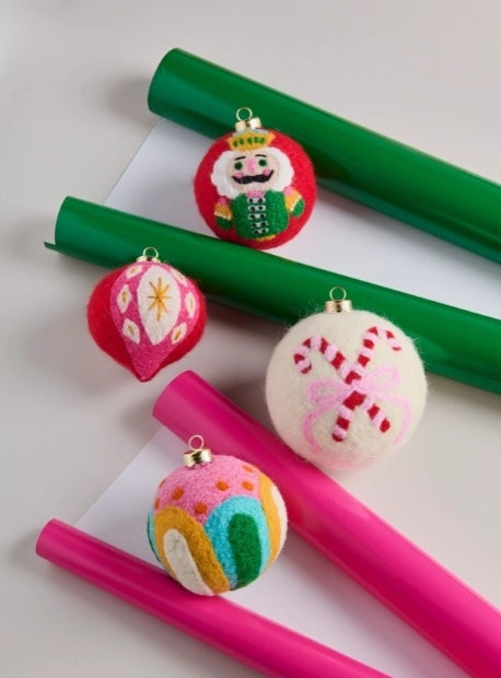 Candy Canes Assorted Ornaments: Set of Four