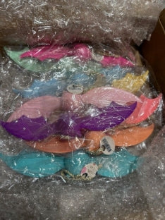 GlitterVille Rainbow Bat Ornament