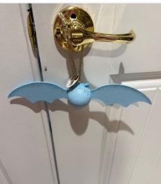 GlitterVille Rainbow Bat Ornament