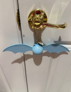 GlitterVille Rainbow Bat Ornament