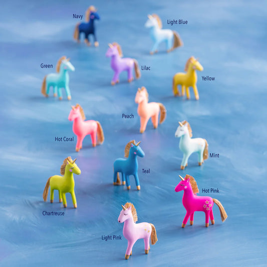 Colorful Unicorn Ornaments: Sold Individually