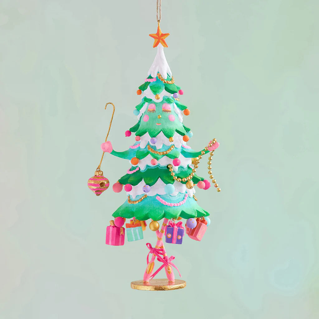 Pinesy On Pointe Christmas Tree Ornament