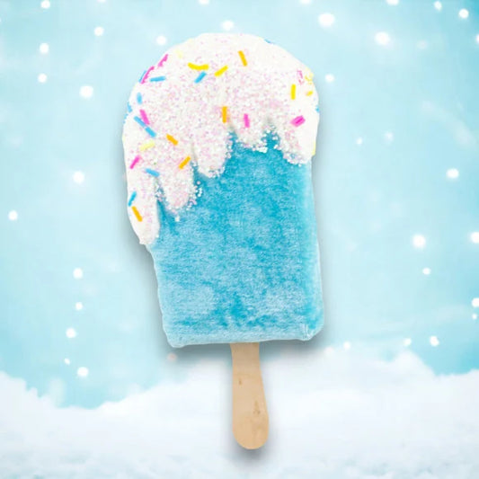 Blue Ice Cream Bar Ornaments