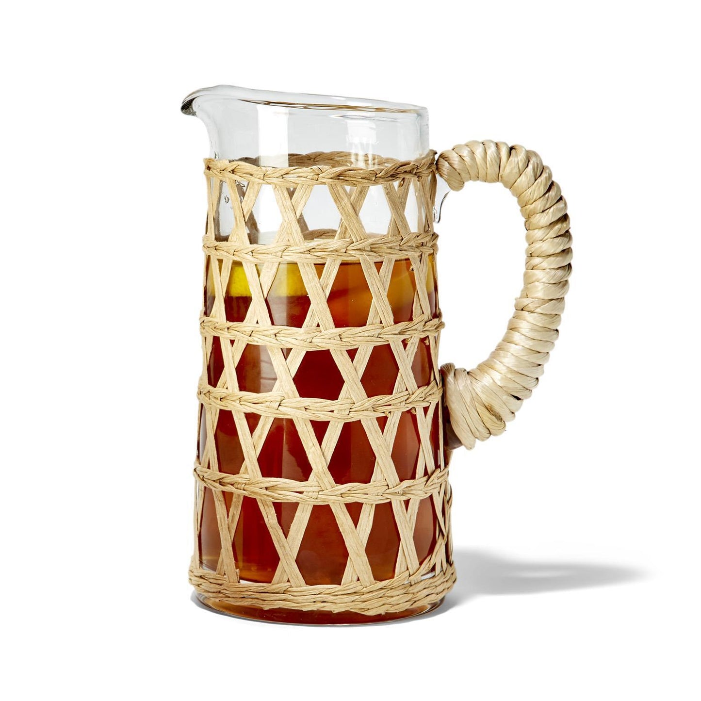 Glass Lattice Wrapped 32 Ounce Pitcher