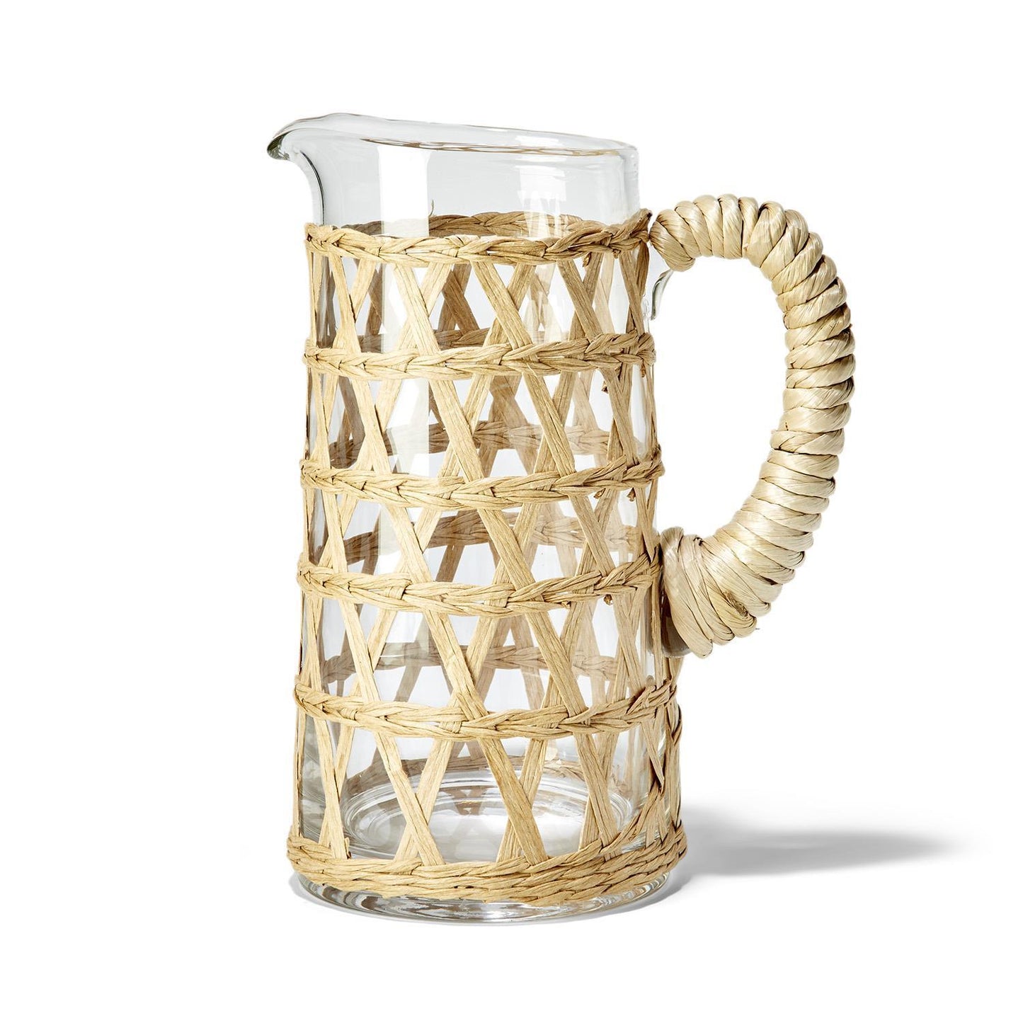 Glass Lattice Wrapped 32 Ounce Pitcher