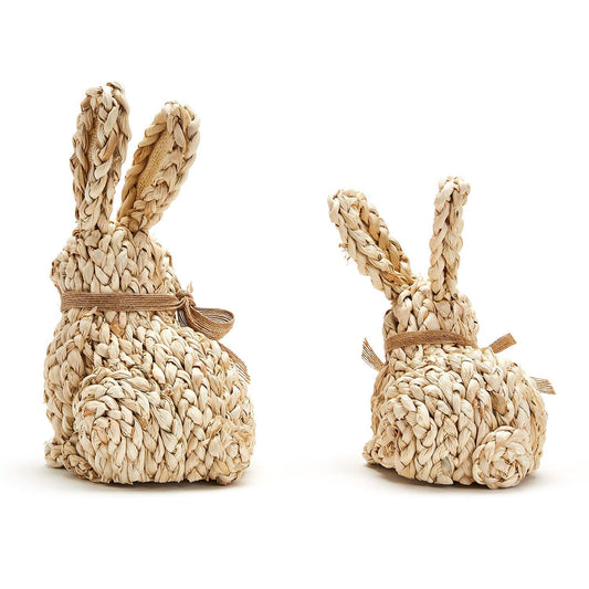 Hoppy Easter Set of 2 Hand-Crafted Easter Bunnies