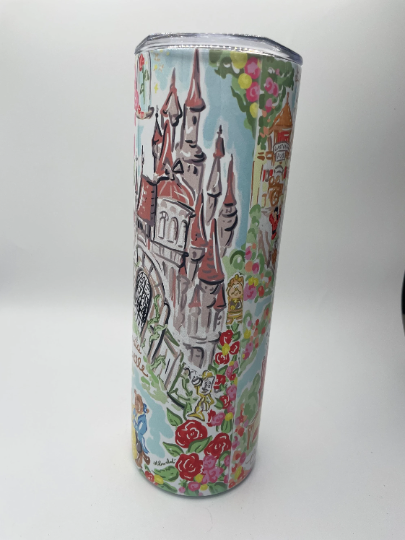 20oz & 30oz Tumblers "Beauty and the Beast"