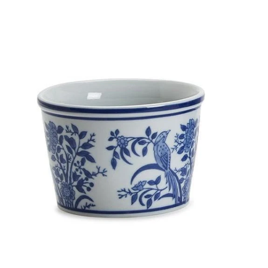 Chinoiserie Incognito Deli Container Holder Assorted 3 Patterns: Floral, Blue Willow, Bird