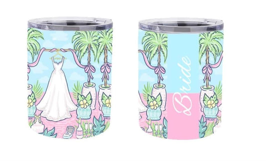 Bride's Wedding Dress: Tumbler 20oz & 30oz