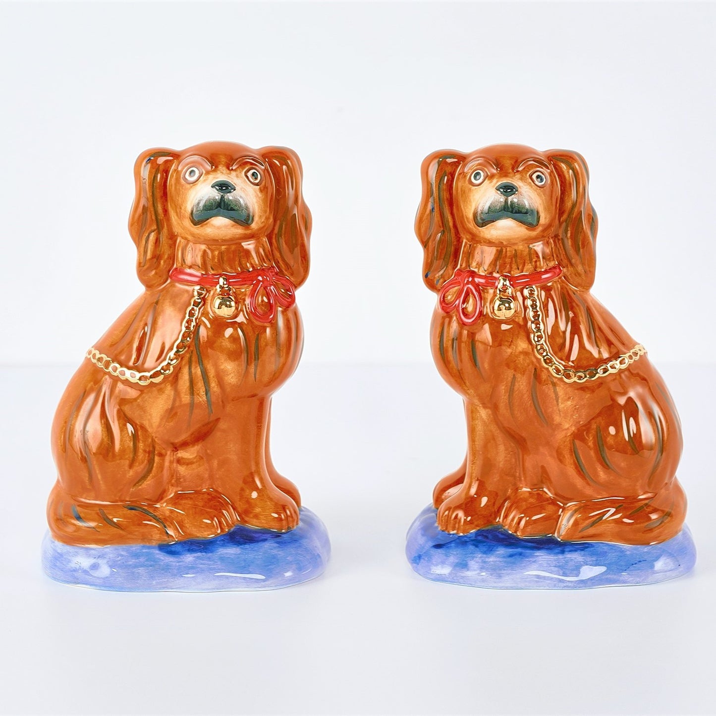 4 x 6 x 3" Ceramic Dog Figurine, 2 Assorted, © Candice Boatright