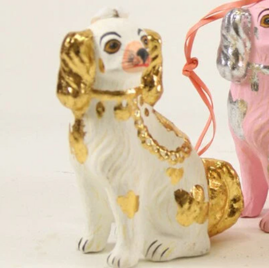 Prized Spaniel Ornaments - 3 colors available