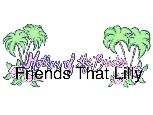 Women's Pocket Style T-Shirts: Wedding - Mother Of The Bride Illustration Design