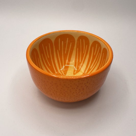 Orange Appetizer Bowl