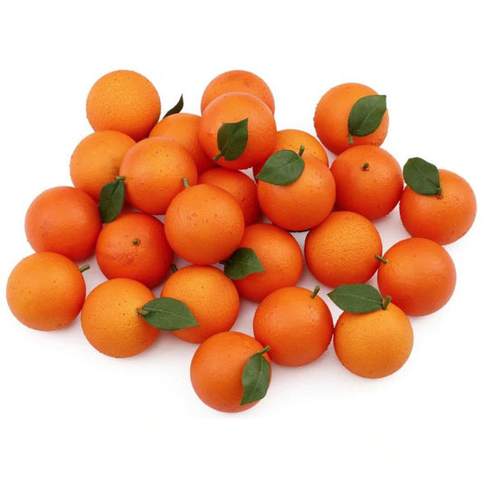 Hand Crafted Large Faux Oranges *set of 12*