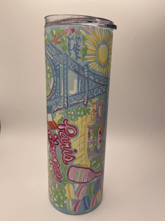 Tumblers - Paris, France 20 oz & 30 oz