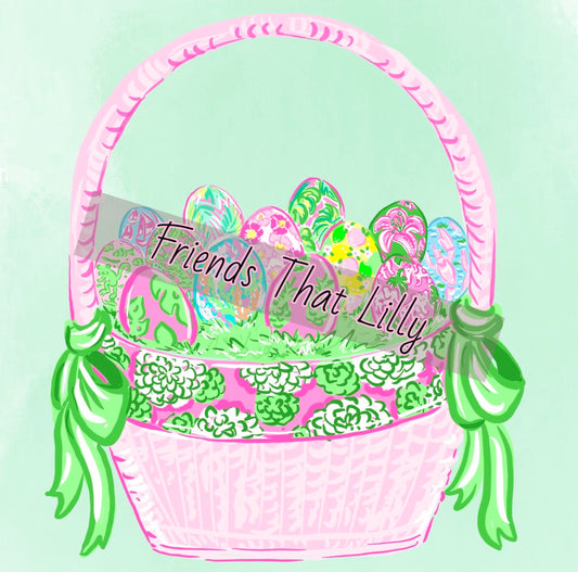 Tumblers - Pink Easter Basket