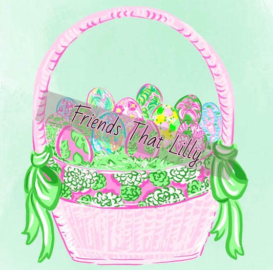 Prints - Pink Easter Basket